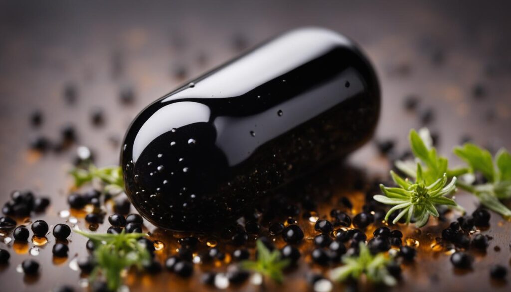 black seed oil capsules