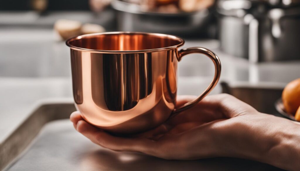safety of drinking from copper cup